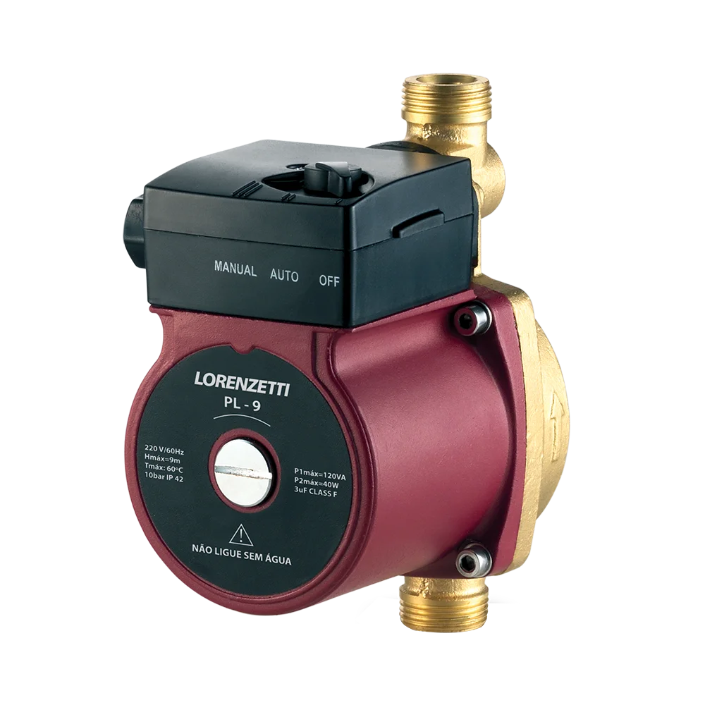 Pressurizador de água PL-9 ideal para residências